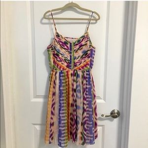 Madewell Electric Ikat Dress